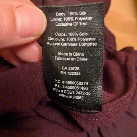 Aritzia "Alexander" blouse by Babaton - Picture 6 of 6